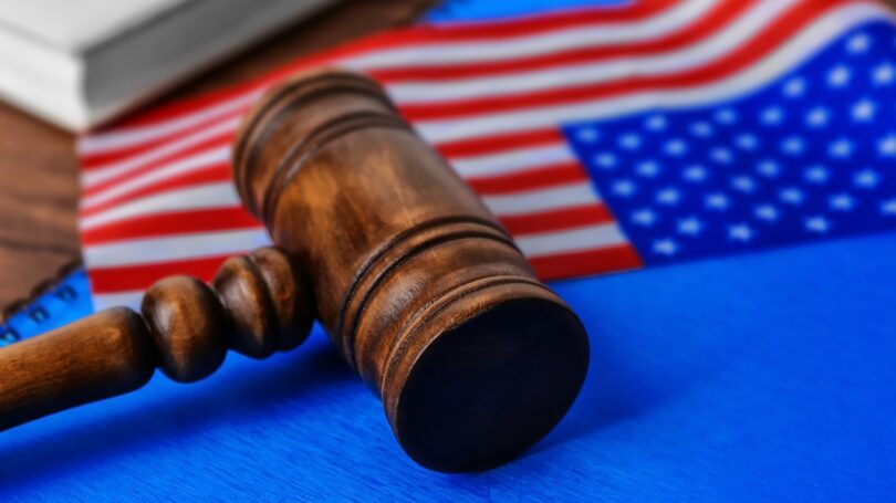 United States Flag Gavel America