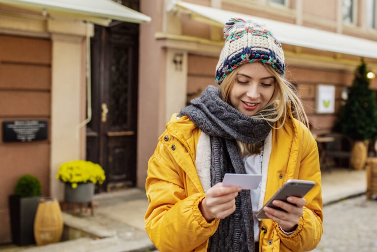 Woman Freezing Credit