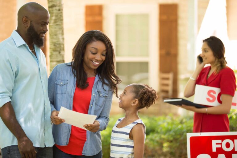 Young Family Buying House